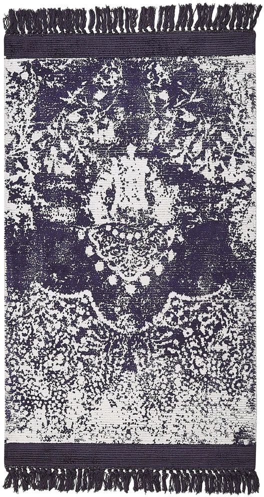 Beliani Kilimas AKARSU, violetinis, 80 x 150 cm, viskozė