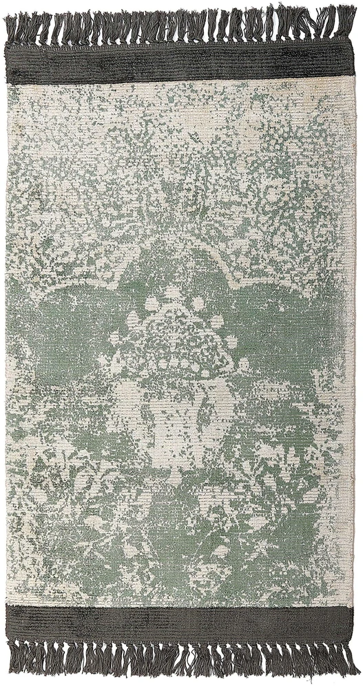 Beliani Kilimas AKARSU žalias 80 x 150 cm viskozė