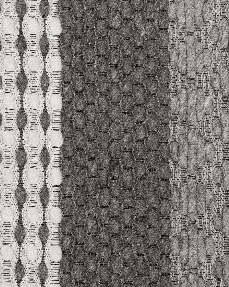 Beliani Kilimas AKKAYA pilkas 80 x 150 cm vilna