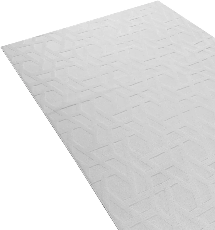 Beliani Kilimas ANTERO, šviesiai pilkas, 160 × 230 cm