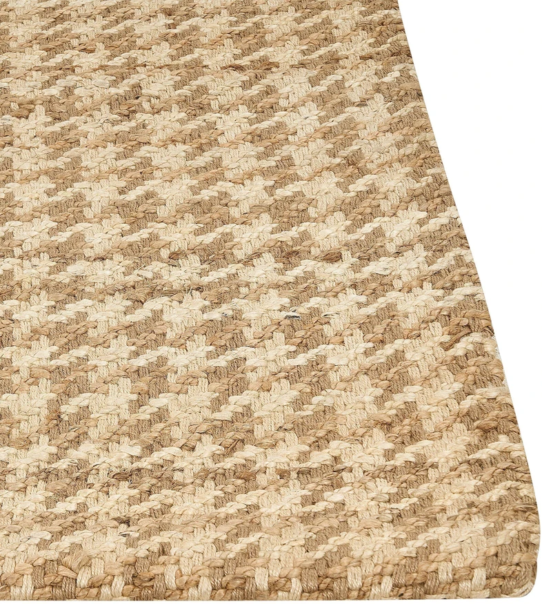 Beliani Kilimas ARAPTEPE smėlio spalvos 200 x 300 cm džiutas