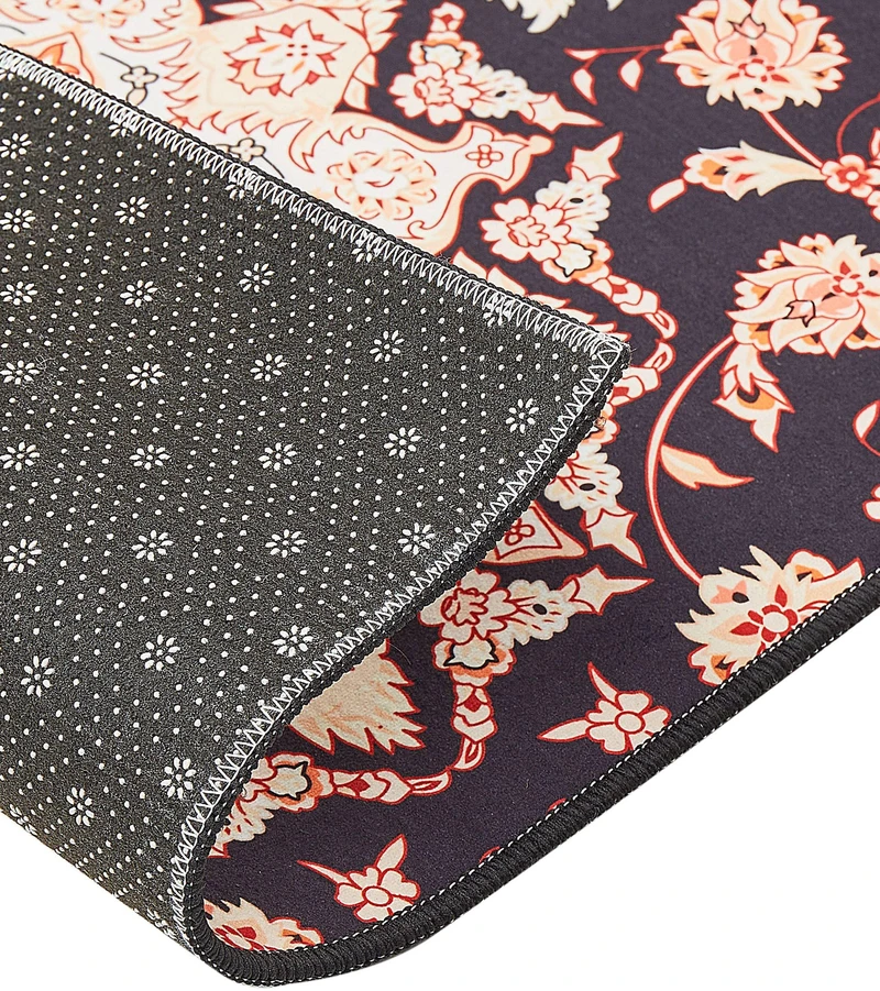 Beliani Kilimas ARITAS juodas 80 x 240 cm