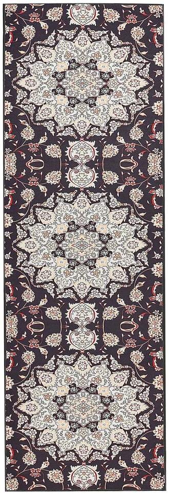 Beliani Kilimas ARITAS juodas 80 x 240 cm