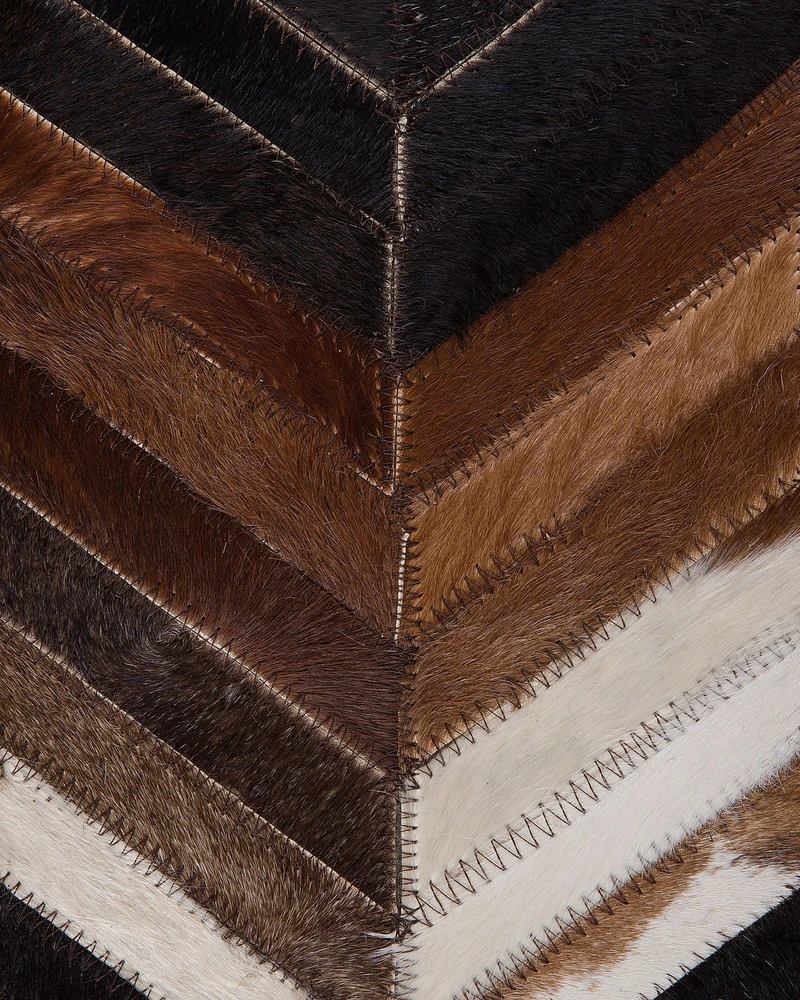 Beliani Kilimas BALAT rudas 160 x 230 cm natūrali oda