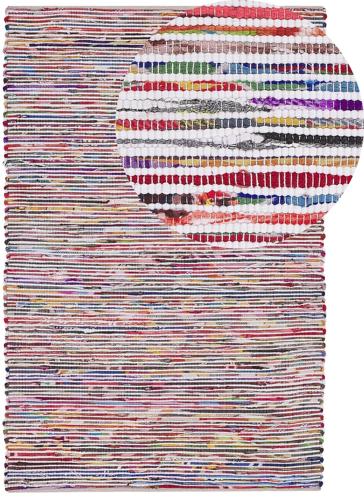 Beliani Kilimas BARTIN baltas 160 x 230 cm
