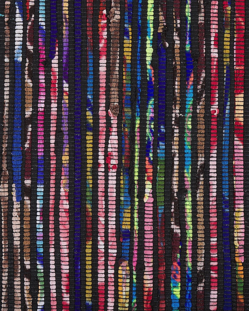 Beliani Kilimas BARTIN Juodas 140 x 200 cm