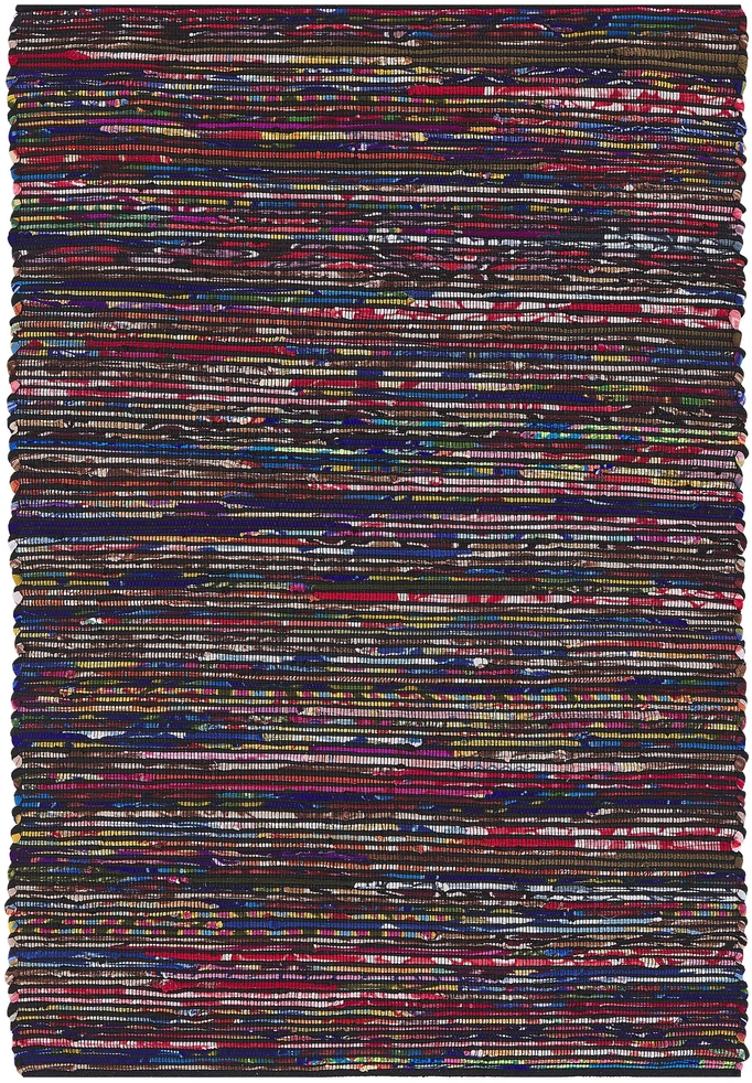 Beliani Kilimas BARTIN juodas 160 x 230 cm