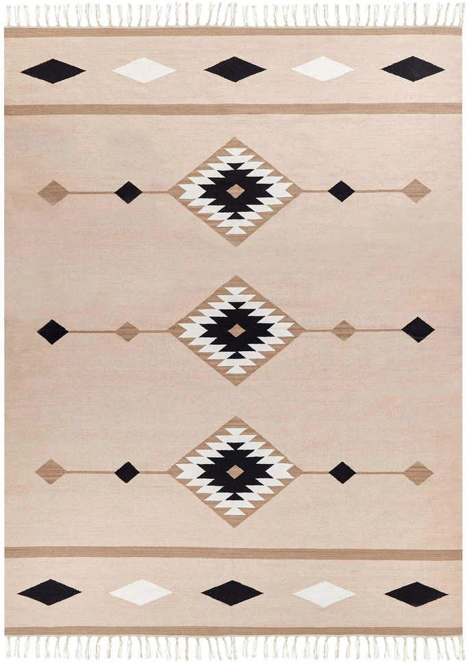 Beliani Kilimas BERDIK spalvotas, 160 x 230 cm, medvilninis