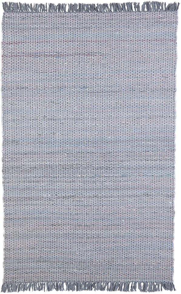 Beliani Kilimas BESNI pilkas 140 x 200 cm medvilninis