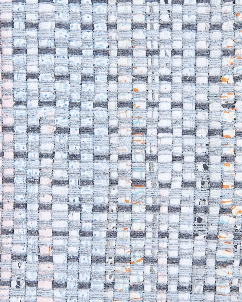 Beliani Kilimas BESNI pilkas 80 x 150 cm medvilninis