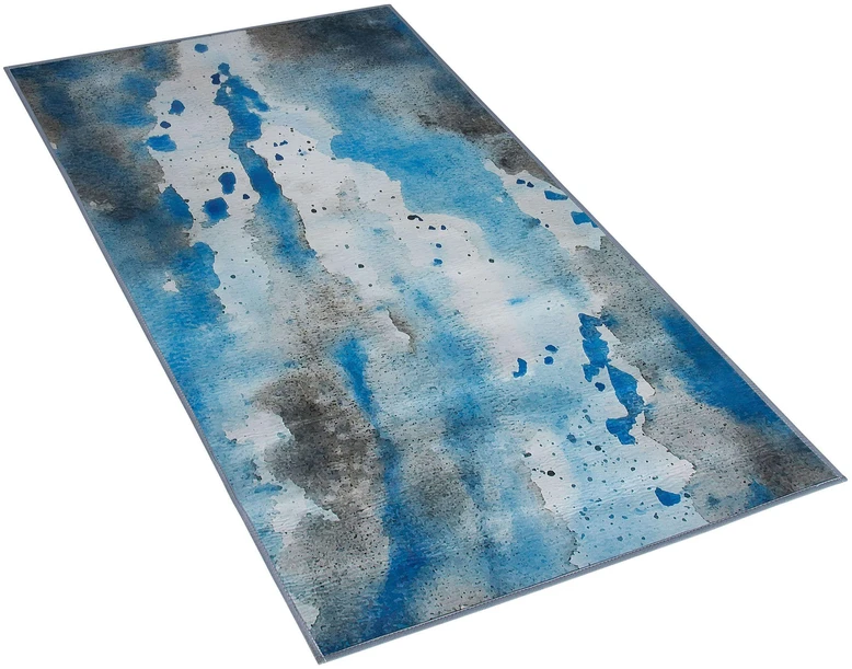 Beliani Kilimas BOZAT mėlynas 80 x 150 cm