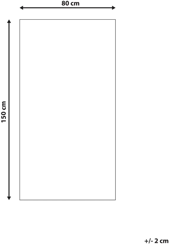 Beliani Kilimas CEYHAN spalvingas 80 x 150 cm