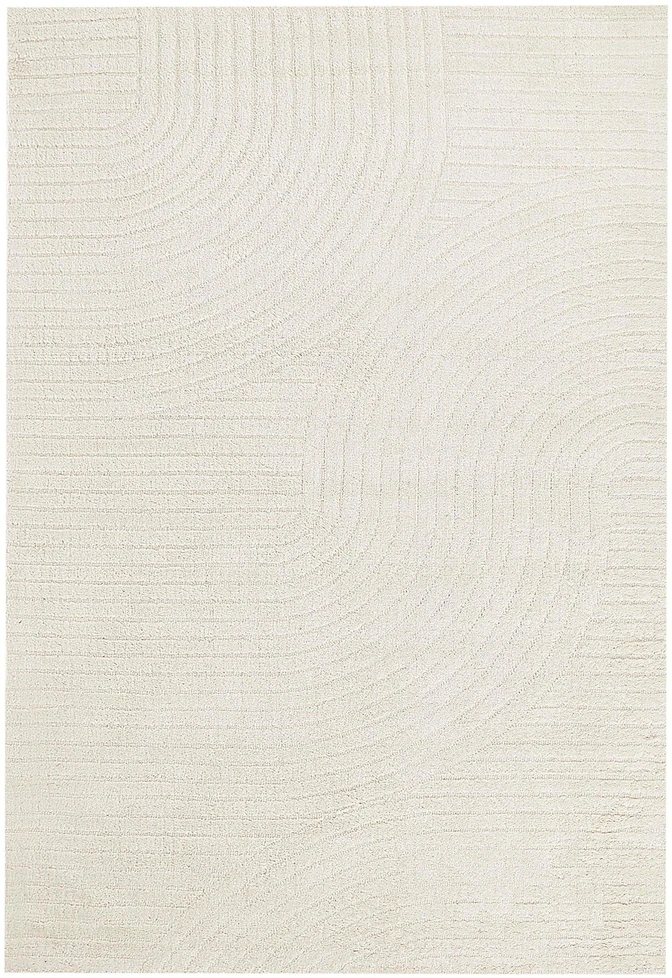 Beliani Kilimas DAGARI smėlio spalvos 160 x 230 cm vilnos