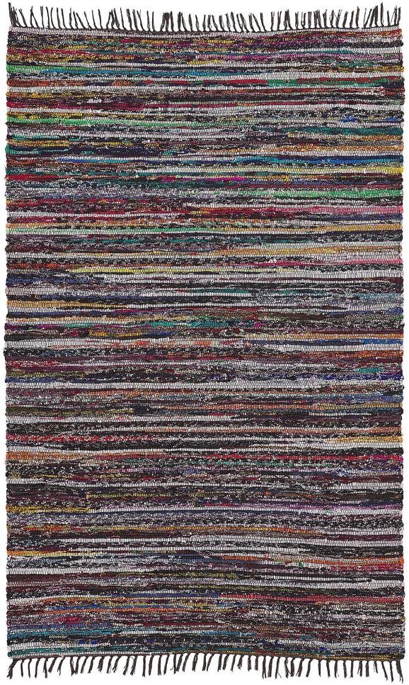 Beliani Kilimas DANCA juodas 140 x 200 cm