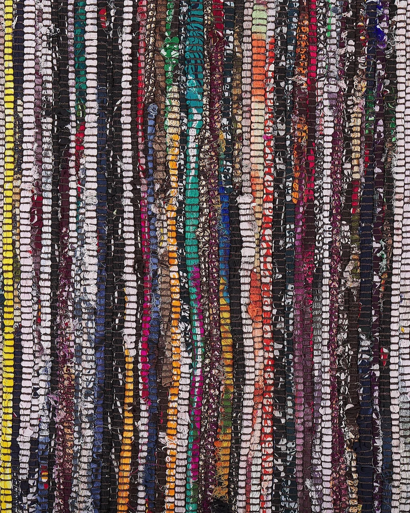 Beliani Kilimas DANCA juodas 140 x 200 cm