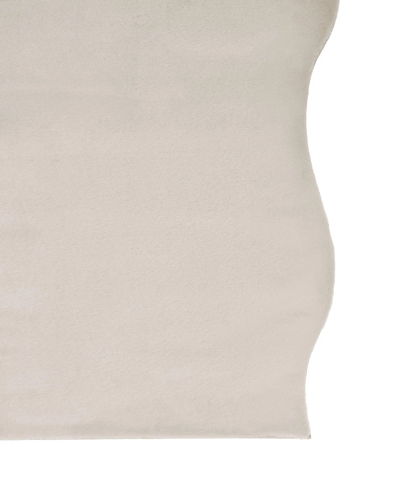Beliani Kilimas DAWA šviesiai smėlio spalvos 80 x 300 cm