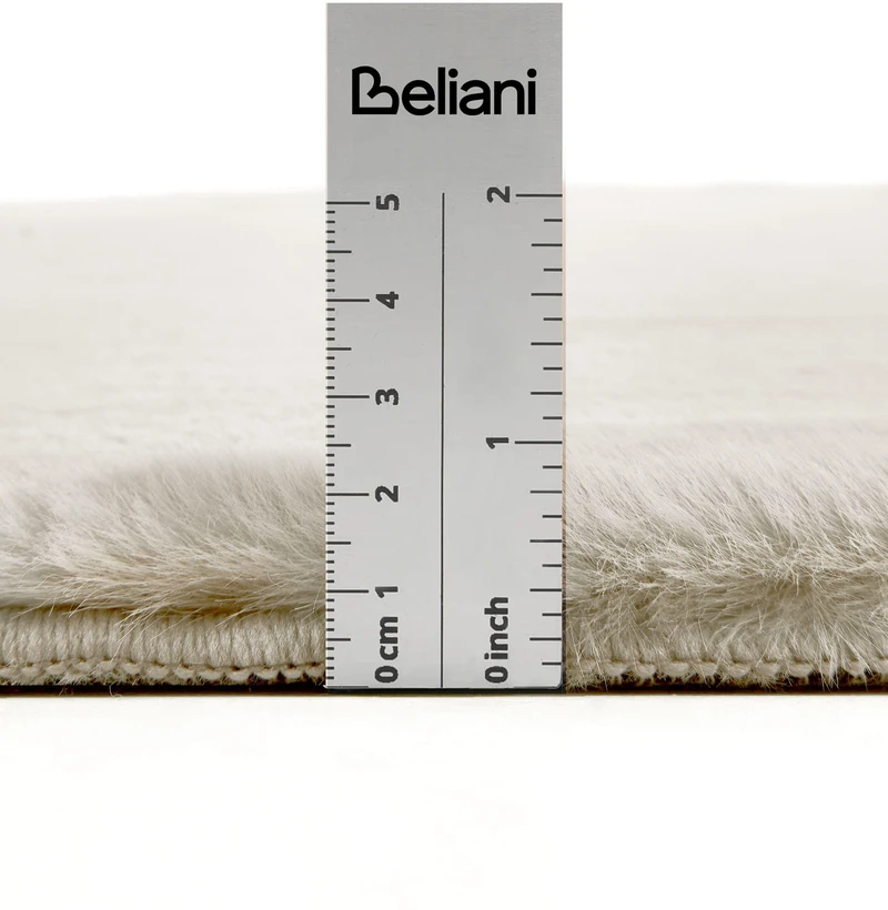 Beliani Kilimas DAWA šviesiai smėlio spalvos 80 x 300 cm