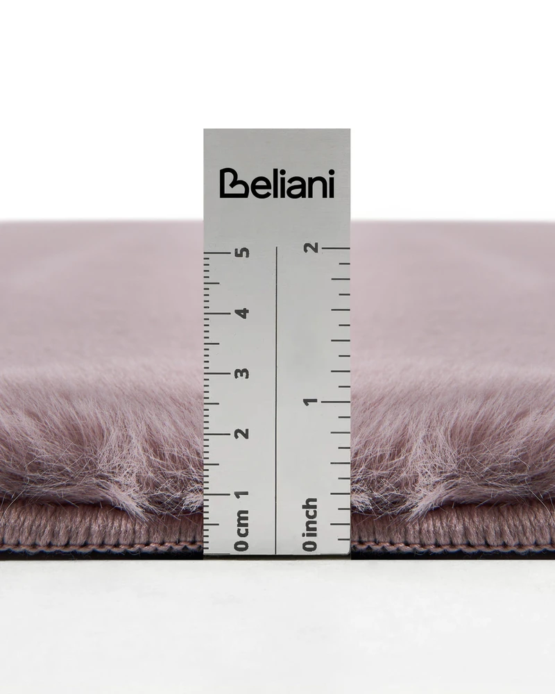 Beliani Kilimas DAWA šviesiai violetinis 80 x 300 cm