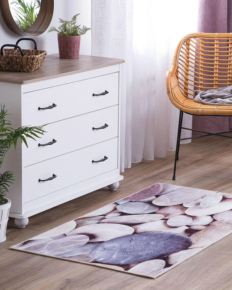 Beliani Kilimas DENIZLI spalvotas 80 x 150 cm