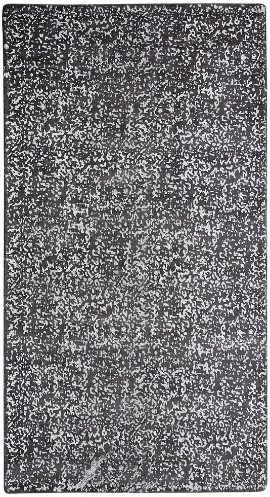 Beliani Kilimas ESEL sidabrinis 80 x 150 cm viskozė