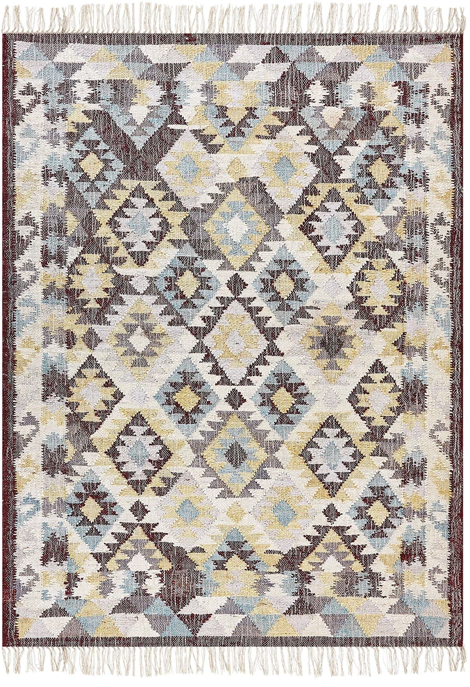 Beliani Kilimas FENER Spalvotas 160 x 230 cm Džiutas