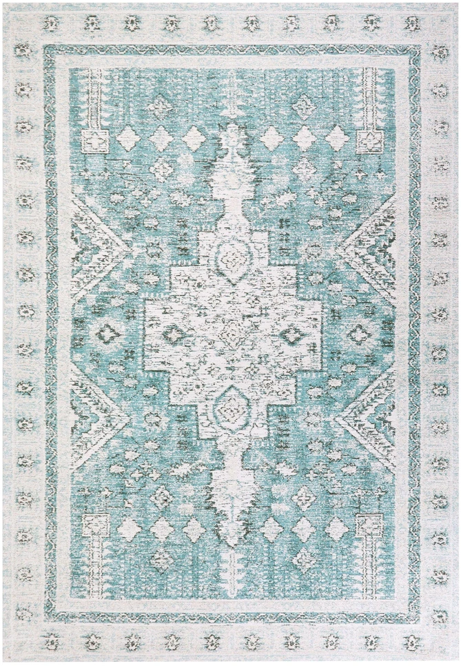 Beliani Kilimas FULLA mėtų spalvos 160 x 230 cm medvilninis