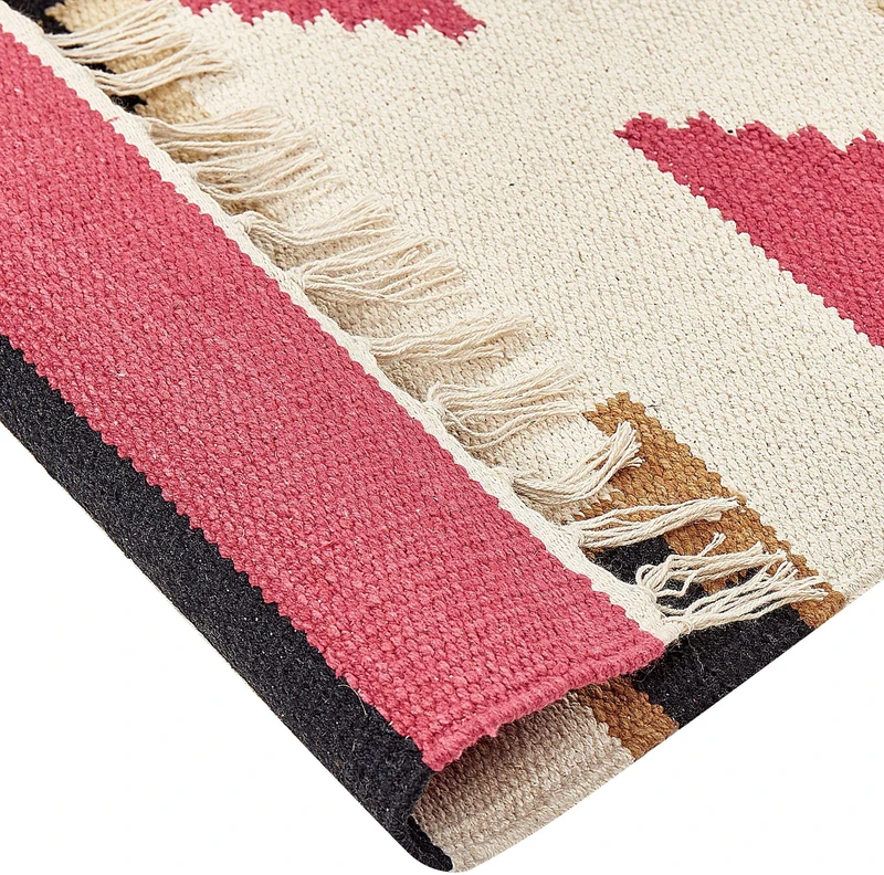 Beliani Kilimas GARNI spalvingas 200 x 300 cm medvilninis kilim