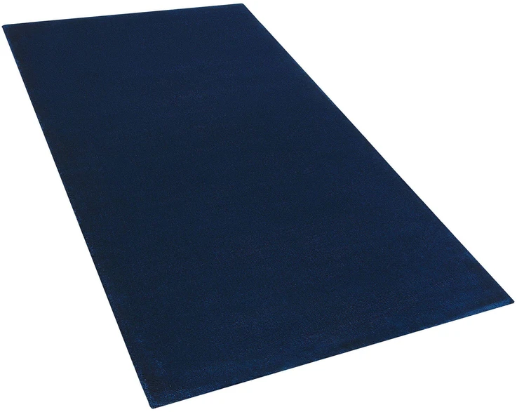 Beliani Kilimas GESI II Tamsiai mėlynas 80 x 150 cm viskozė