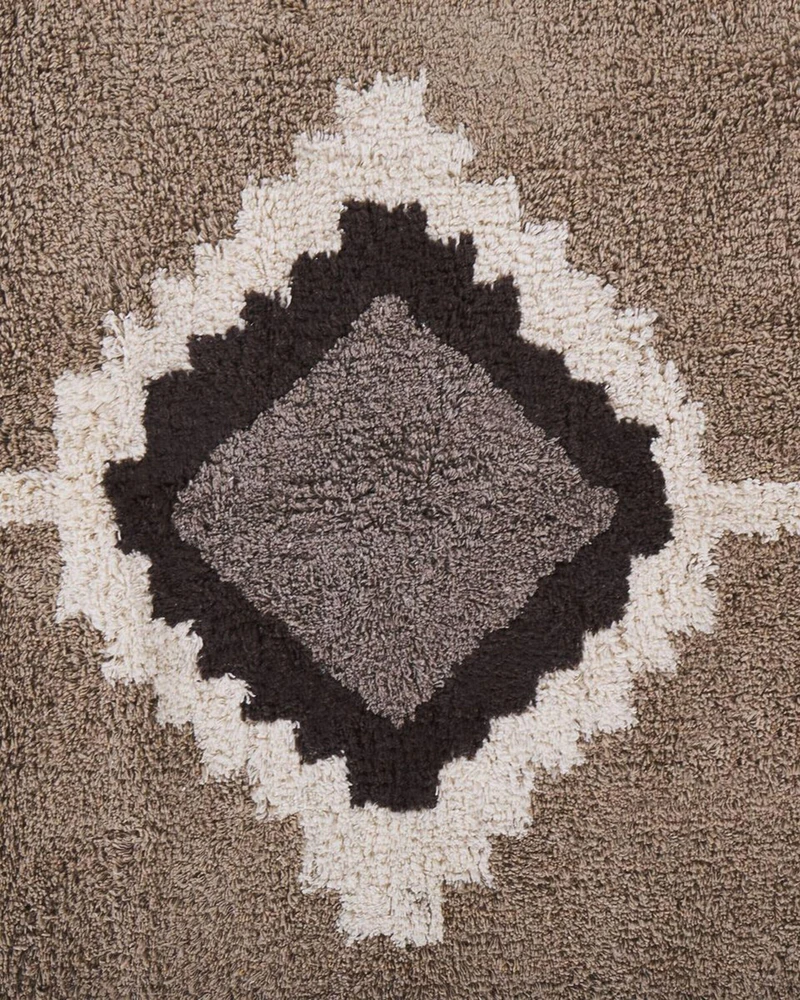 Beliani Kilimas GEYVE smėlio spalvos 80 x 150 cm medvilninis