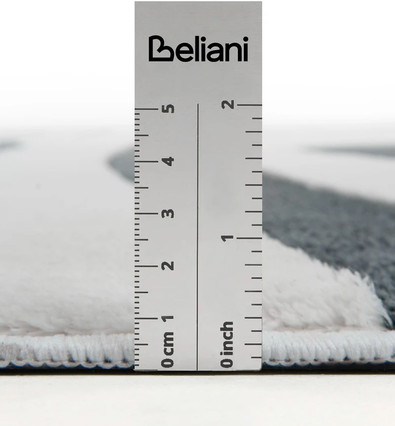 Beliani Kilimas HARTZ pilkas / baltas 160 x 230 cm