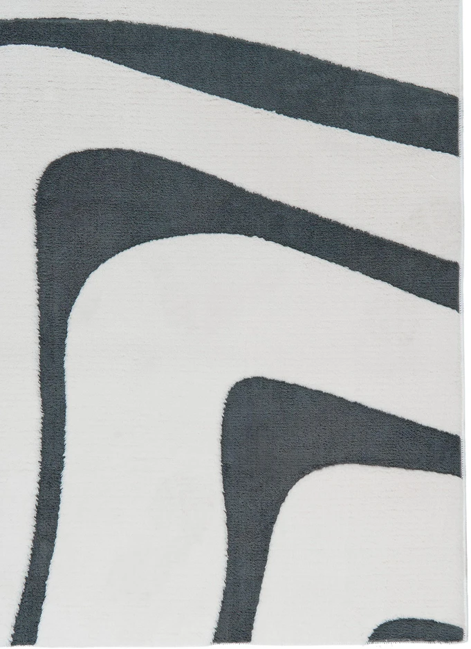 Beliani Kilimas HARTZ pilkas / baltas 160 x 230 cm