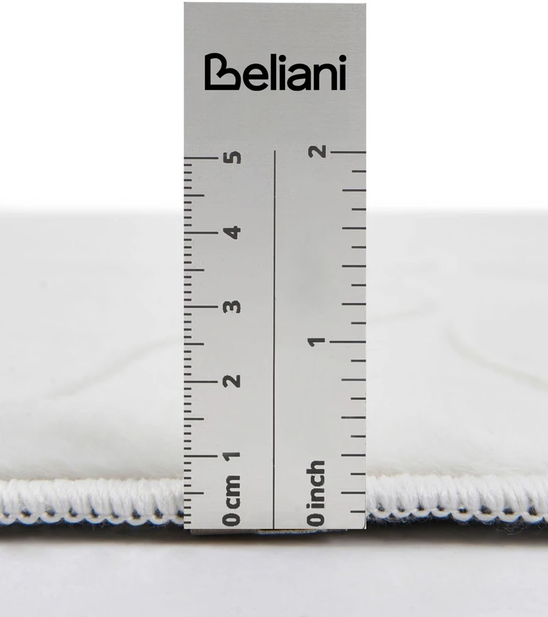 Beliani Kilimas HOOD balkšvas, apvalus, ø 160 cm
