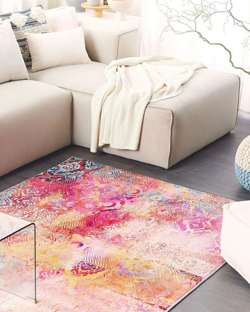 Beliani Kilimas ISPARTA spalvotas 140 x 200 cm