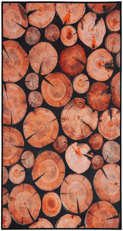 Beliani Kilimas KARDERE rudas 80 x 150 cm