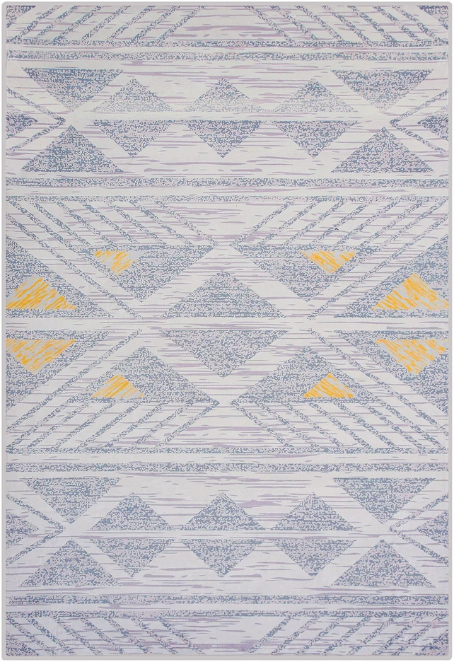 Beliani Kilimas KARGI pilkas 140 x 200 cm