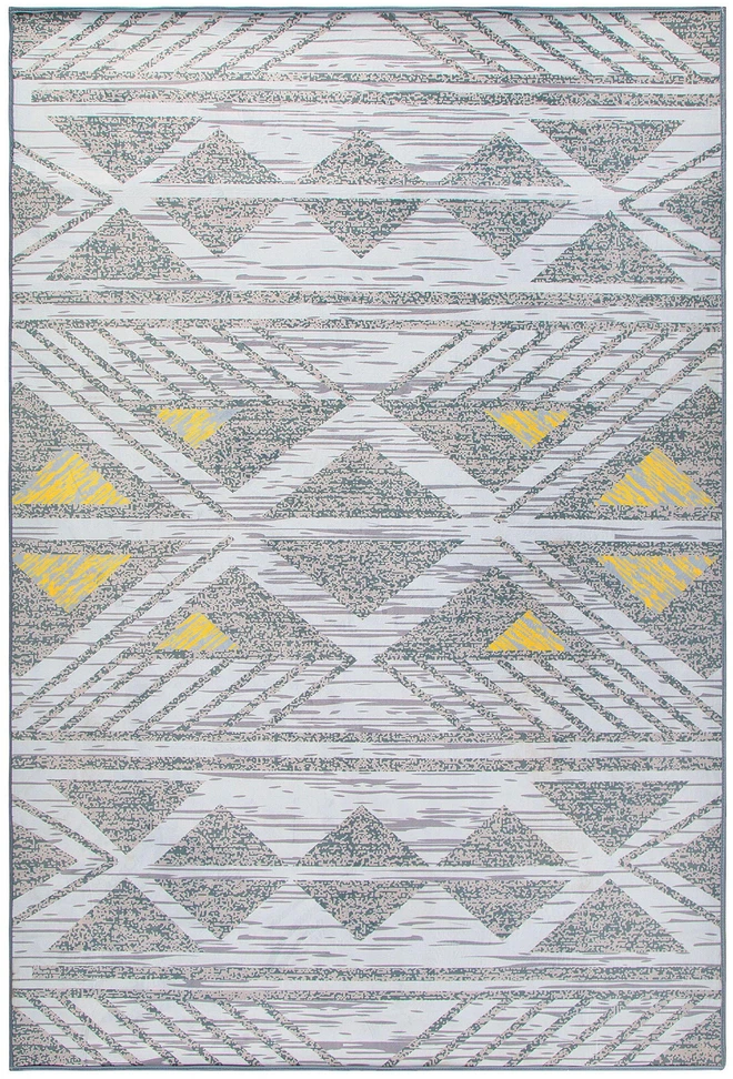 Beliani Kilimas KARGI pilkas 160 x 230 cm