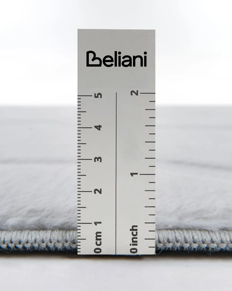 Beliani Kilimas KAWI, šviesiai pilkas, 80 x 300 cm