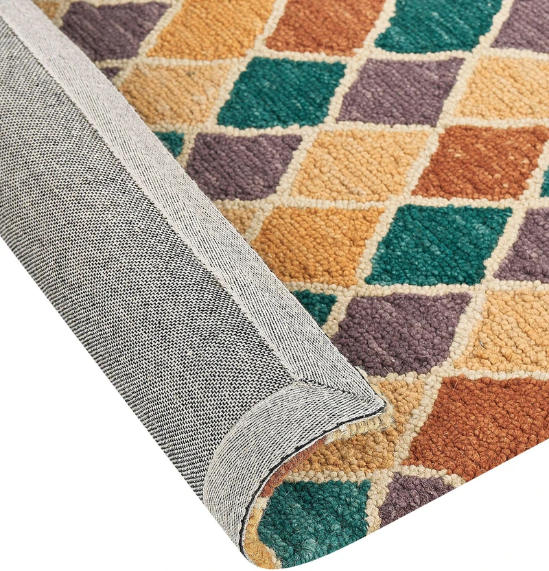 Beliani Kilimas KESKIN spalvotas 160 x 230 cm vilnonis