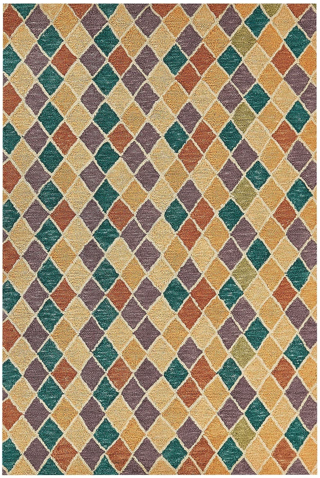 Beliani Kilimas KESKIN spalvotas 160 x 230 cm vilnonis