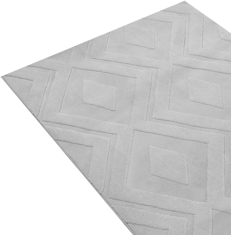 Beliani Kilimas KEVIREL pilkas, 80 x 300 cm