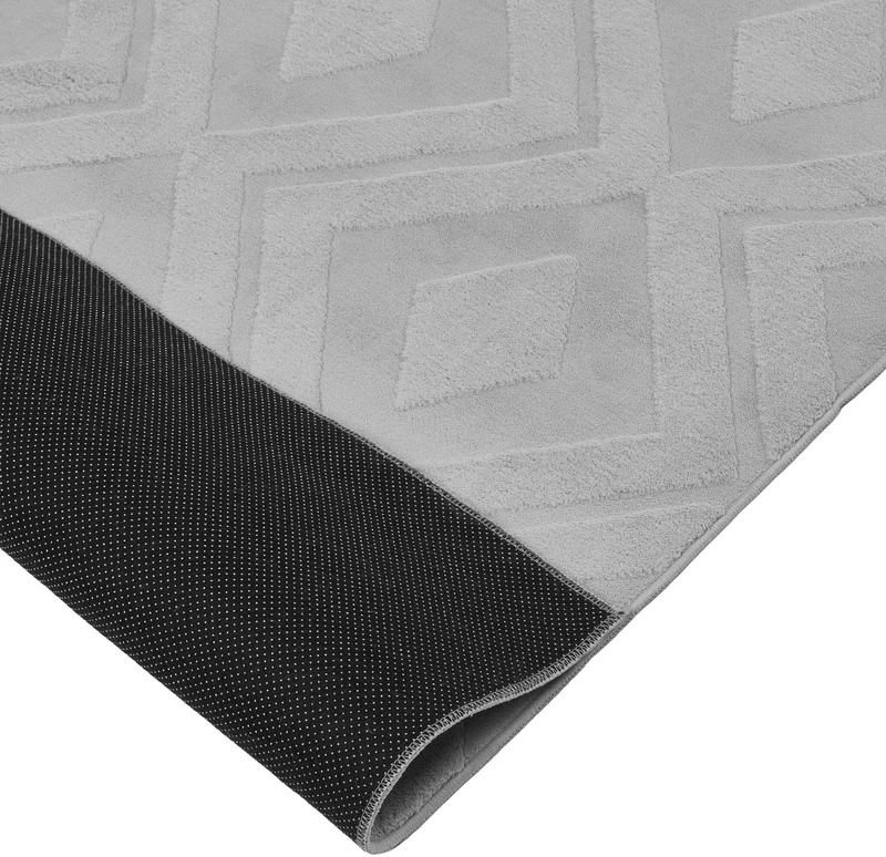 Beliani Kilimas KEVIREL pilkas, 80 x 300 cm