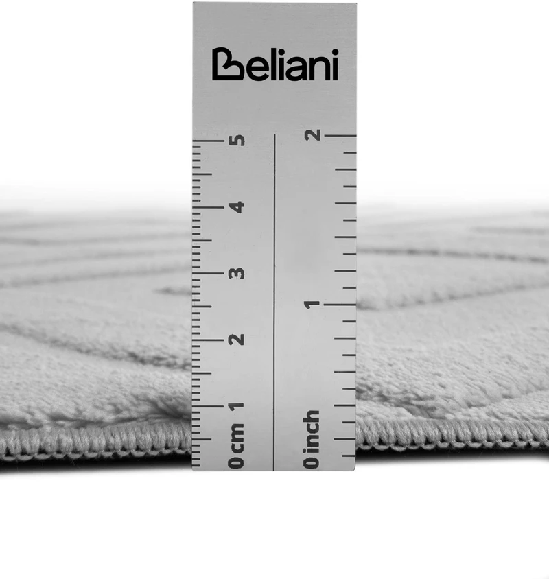 Beliani Kilimas KEVIREL pilkas, 80 x 300 cm