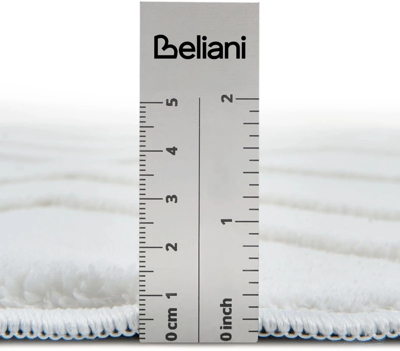 Beliani Kilimas KEVIREL Złamana biel 80 x 300 cm