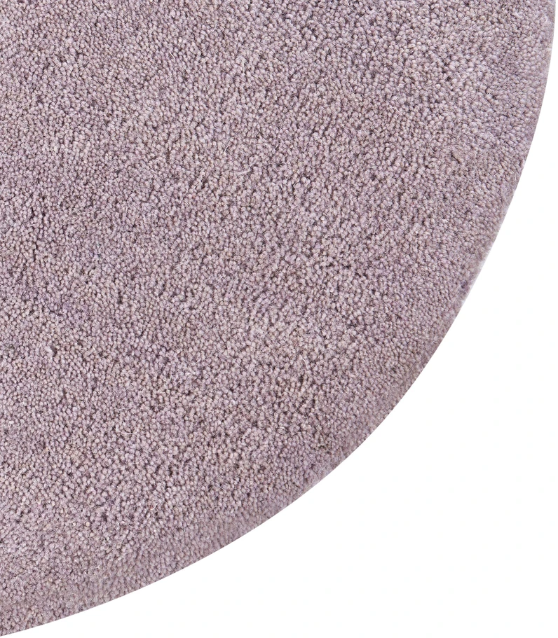 Beliani Kilimas KOKKINI violetinis ø 140 cm, vilna