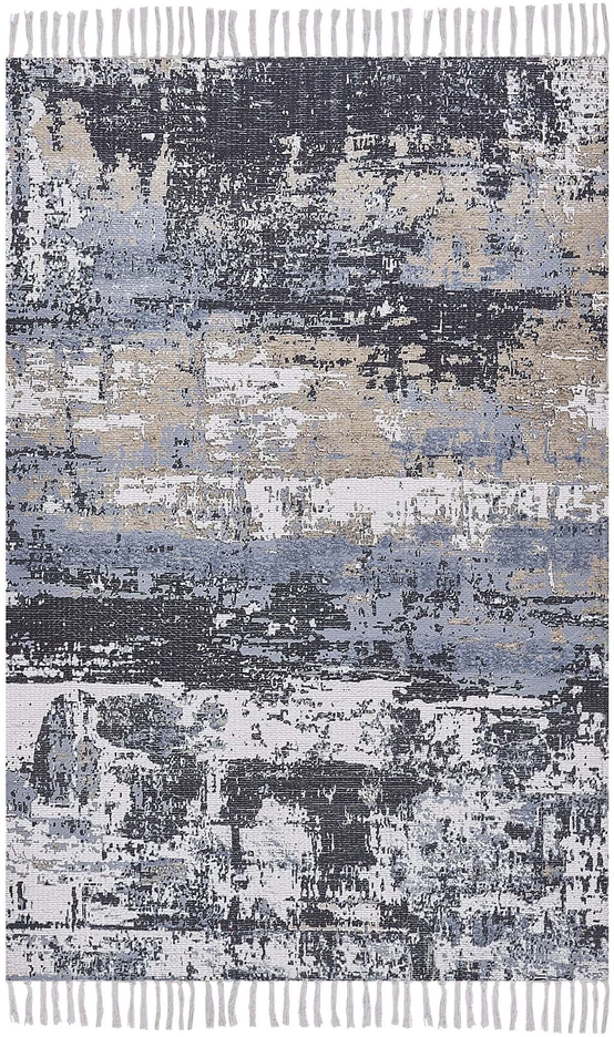 Beliani Kilimas KONAKLI, smėlio spalvos, 140 x 200 cm