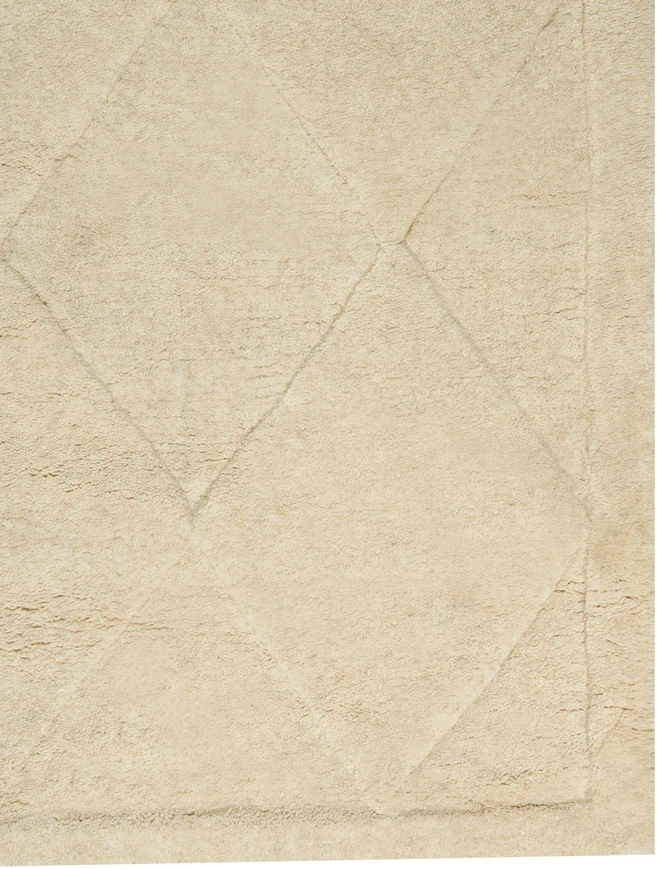 Beliani Kilimas LUNARA šviesiai smėlio spalvos, 160 × 230 cm, vilna