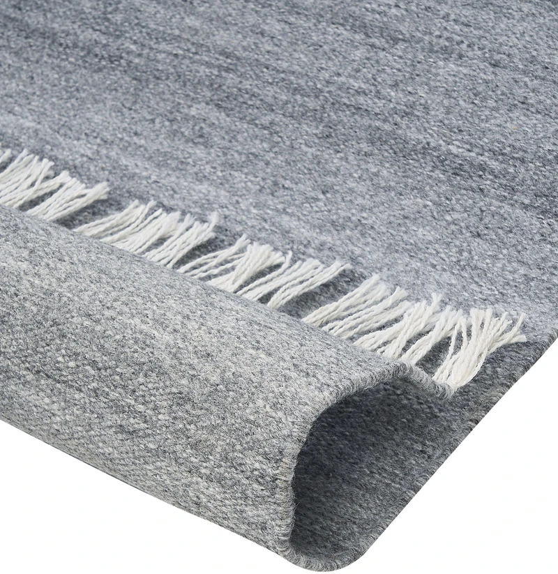 Beliani Kilimas MALHIA pilkas 80 x 150 cm