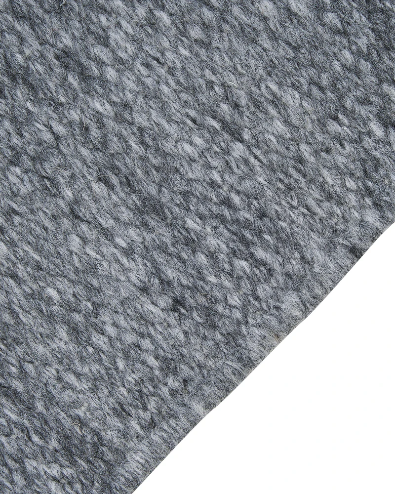 Beliani Kilimas MALHIA pilkas 80 x 150 cm