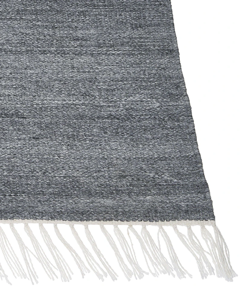 Beliani Kilimas MALHIA pilkas 80 x 150 cm