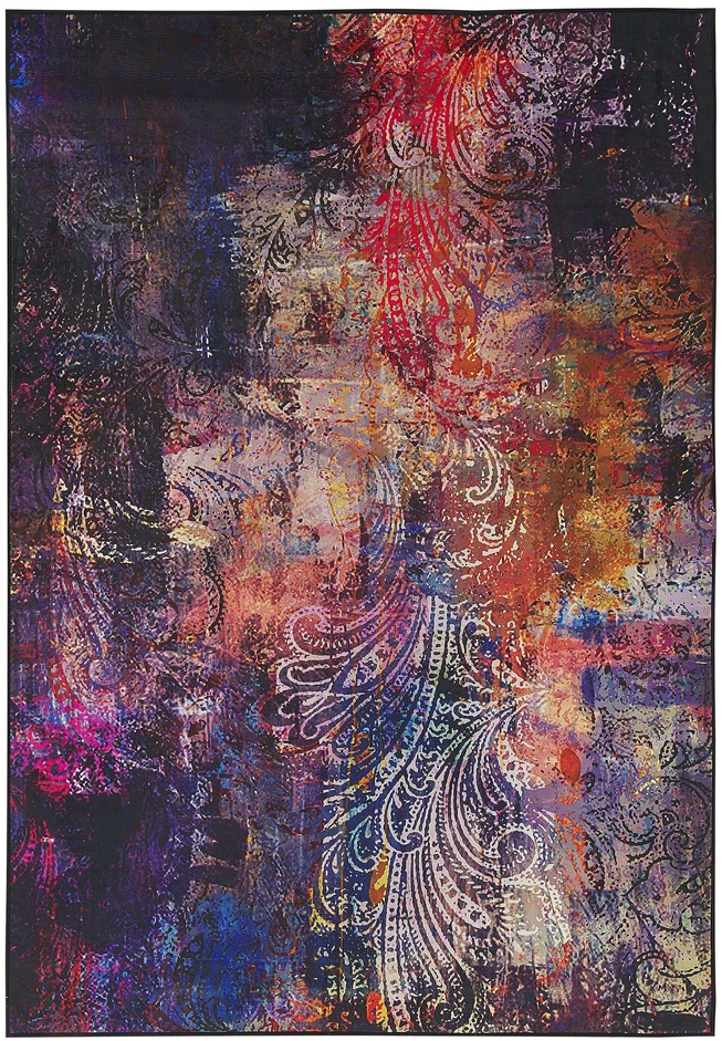 Beliani Kilimas MARDIN spalvotas 140 x 200 cm